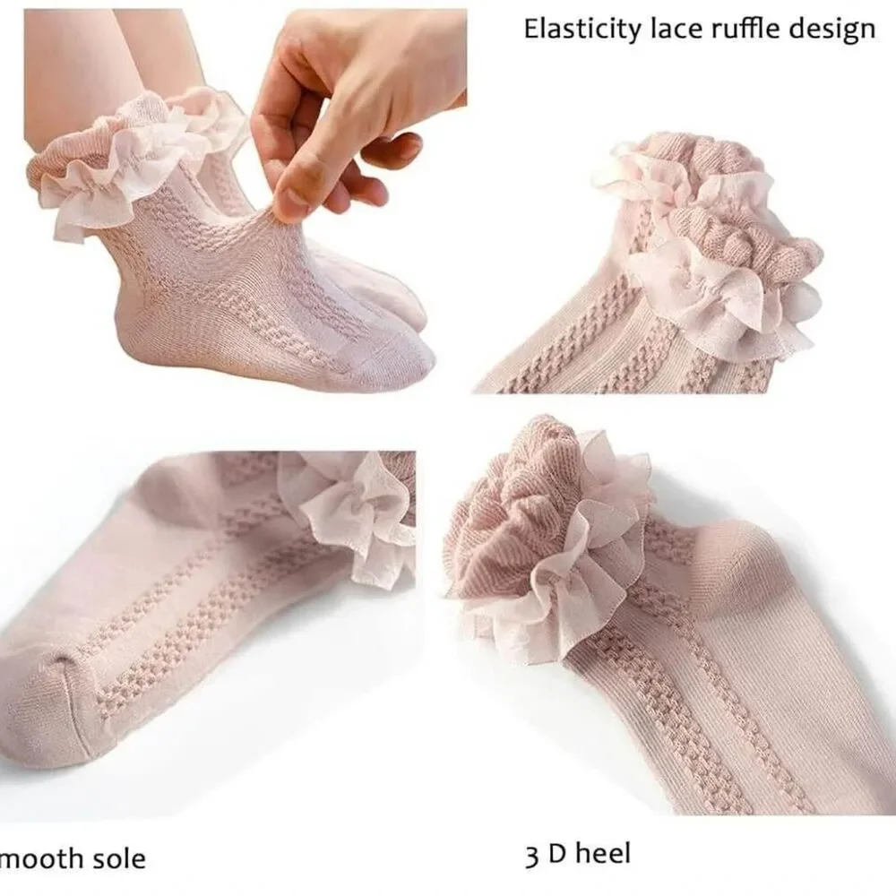 10*pair cute girls‎ socks- size M (10-12)